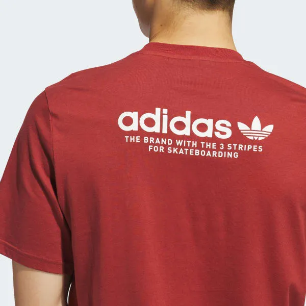 Adidas 4.0 Logo Tee Gender Neutral Preloved Ruby