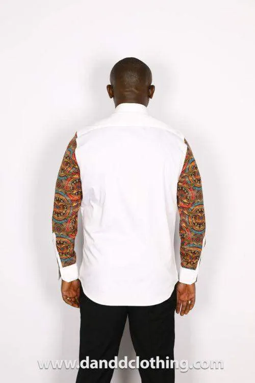 African Crocodile Print shirt