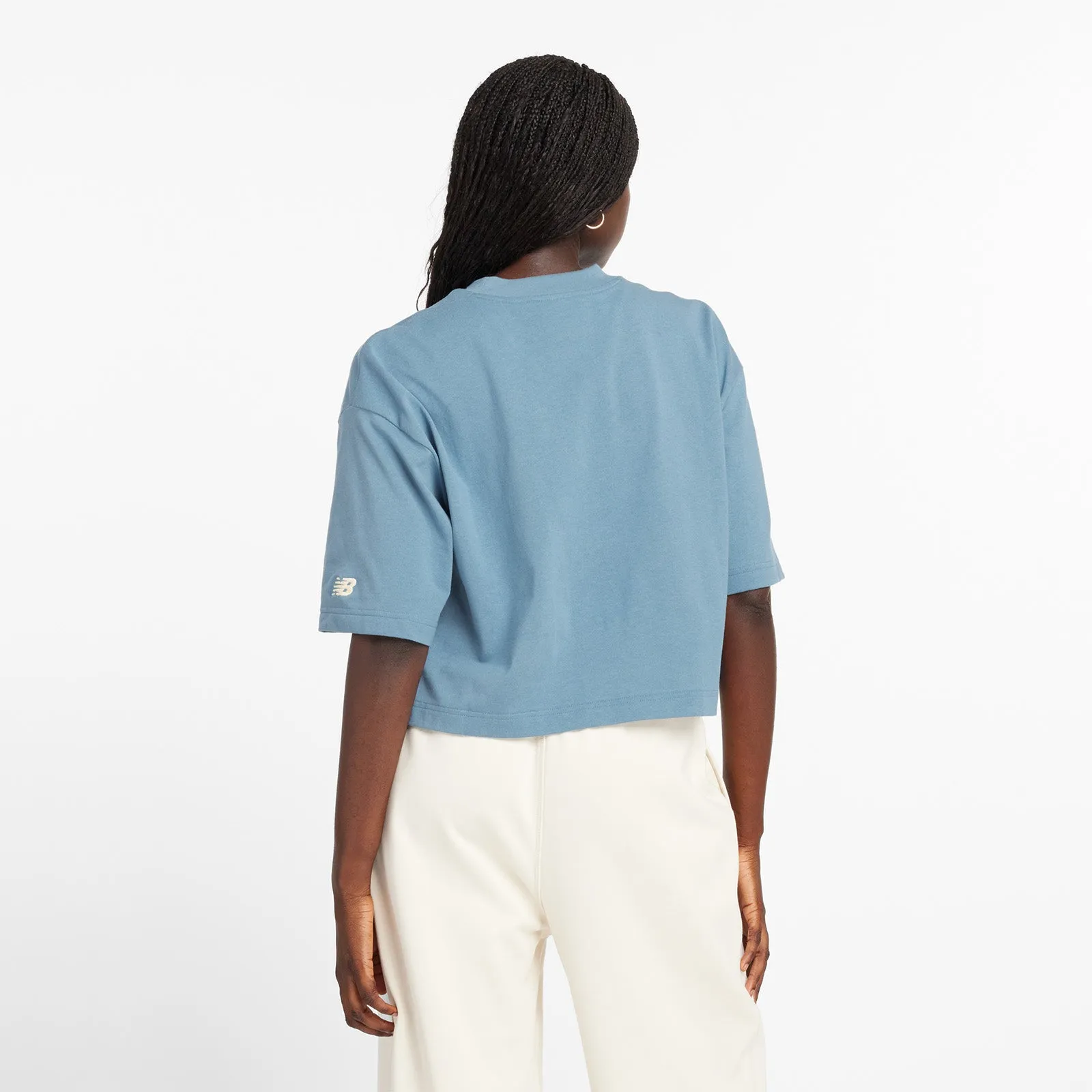 Athletics Oversized League Women's T-Shirt - Heron Blue