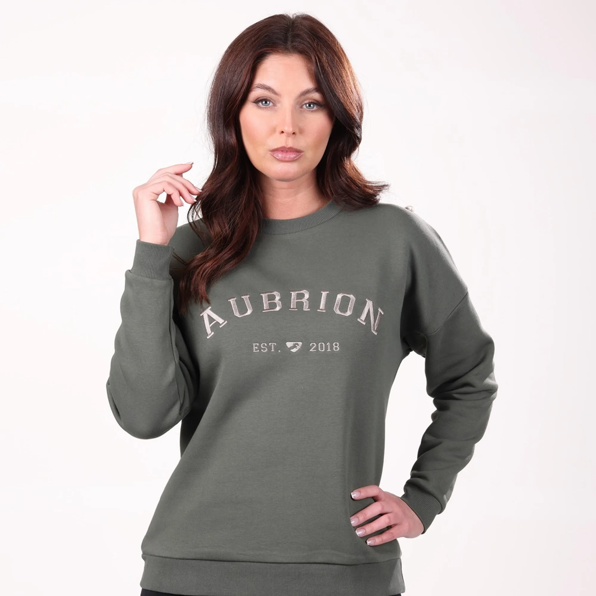 Aubrion Ladies Serene Sweatshirt - Green