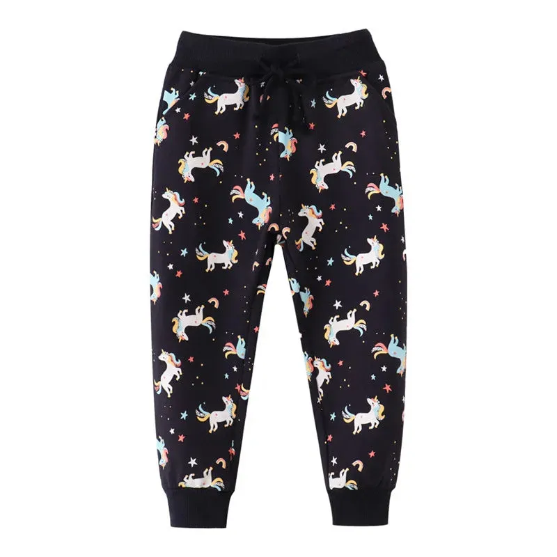 Baby Boy Animal All-Season Drawstring Pants