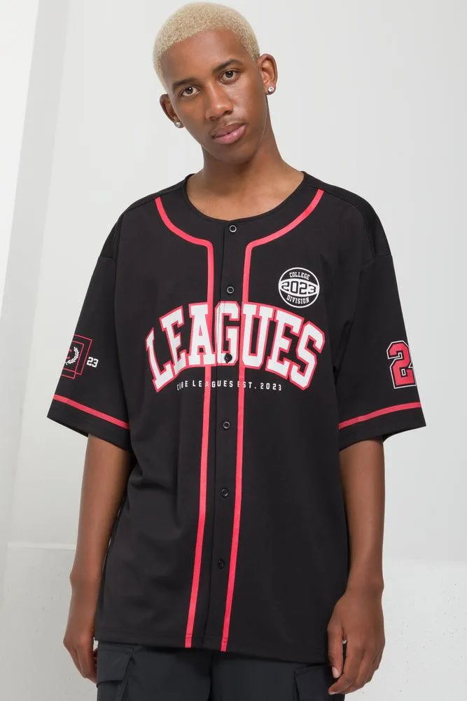 Baseball Shirt Black