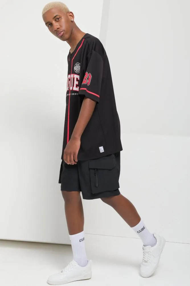 Baseball Shirt Black
