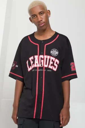 Baseball Shirt Black