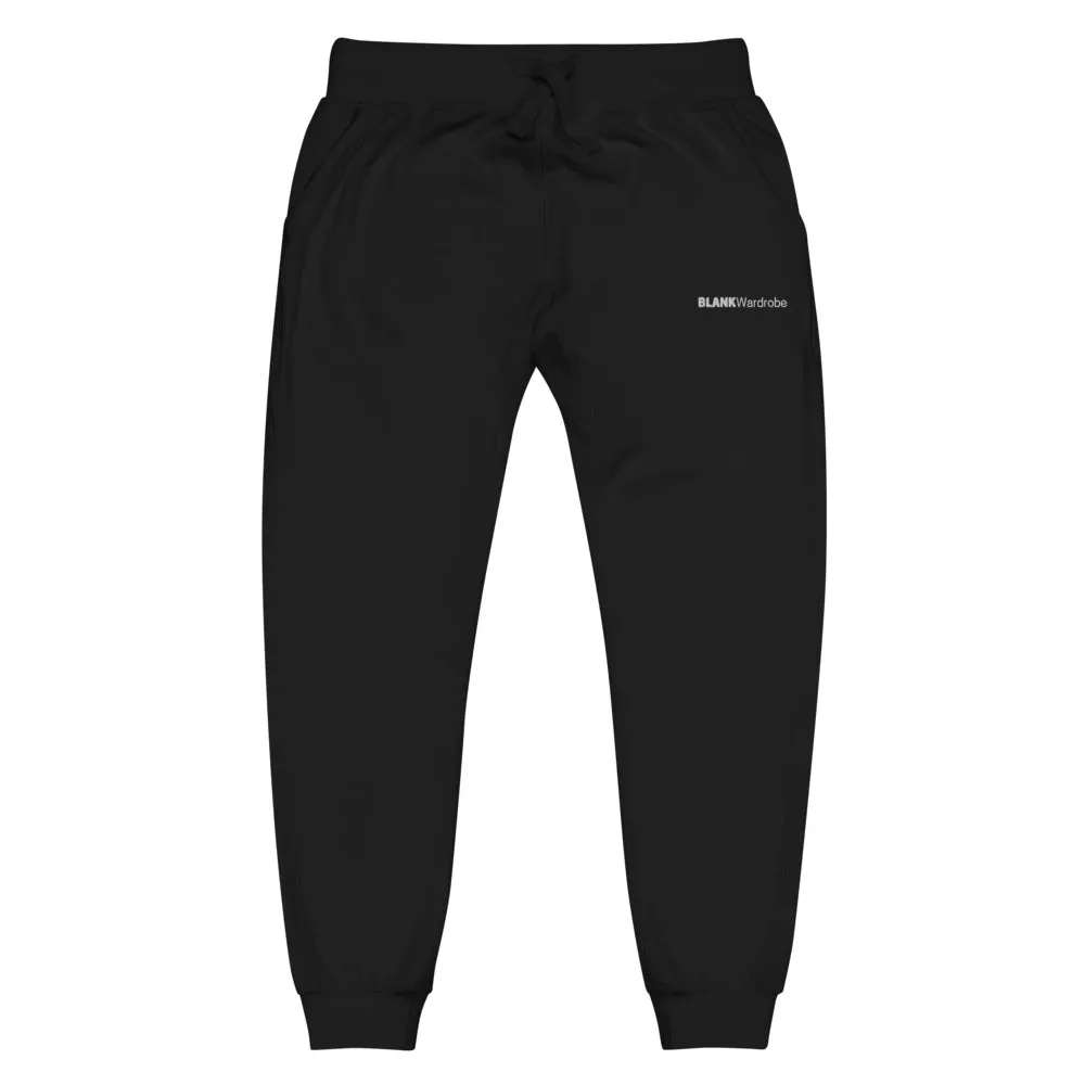BLANKWardrobe Unisex Fleece Sweatpants