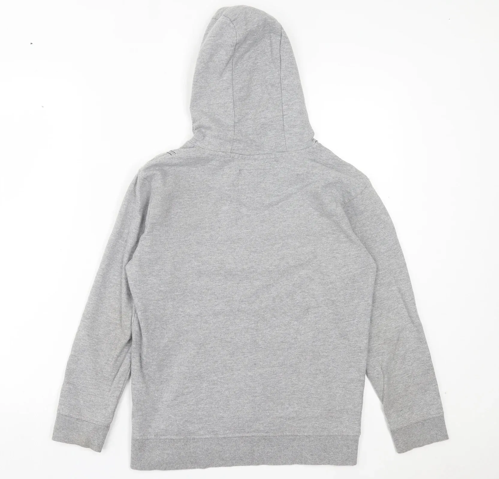 Bluezoo Grey Sneakers Print Boys Hoodie Jumper - Boys 11-12yrs