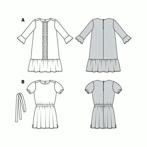 Burda Pattern X06208 Misses' Pull-On Dresses (34-44)