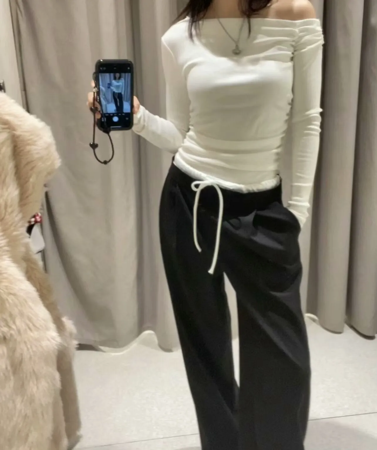 Casual Versatile High Waist Slimming Wide Leg Pants