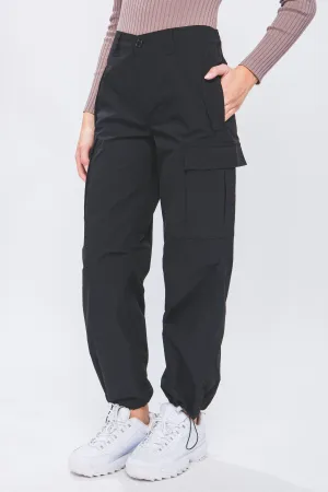 Catch Me Black Cargo Pants