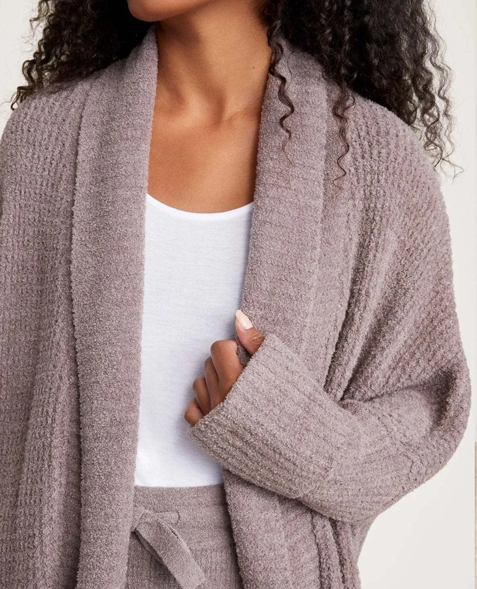 CozyChic Lite® Waffle Cocoon Cardi Driftwood