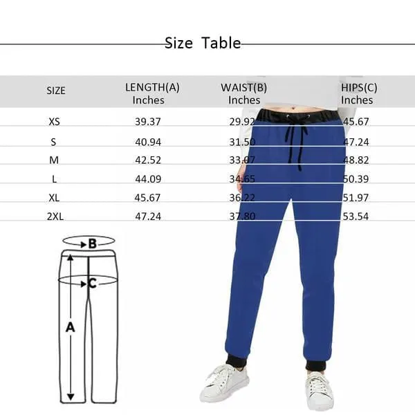 Custom Seamless Face Sweatpants Couple Matching Personalized Casual Sweatpants