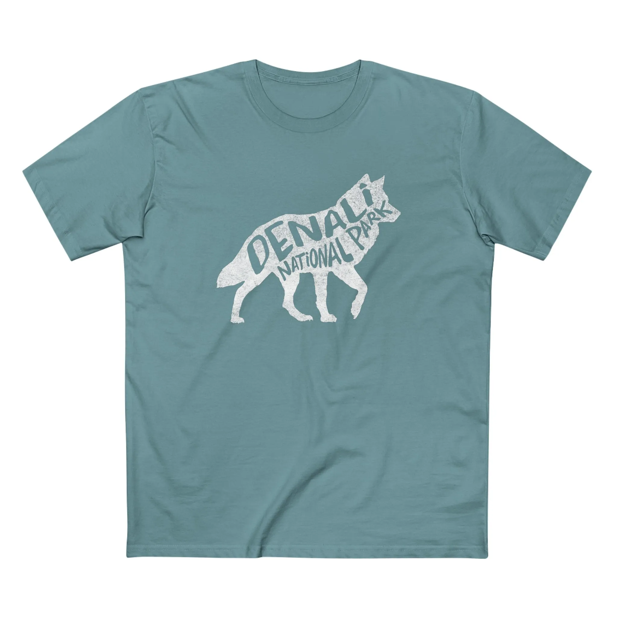 Denali National Park T-Shirt - Gray Wolf
