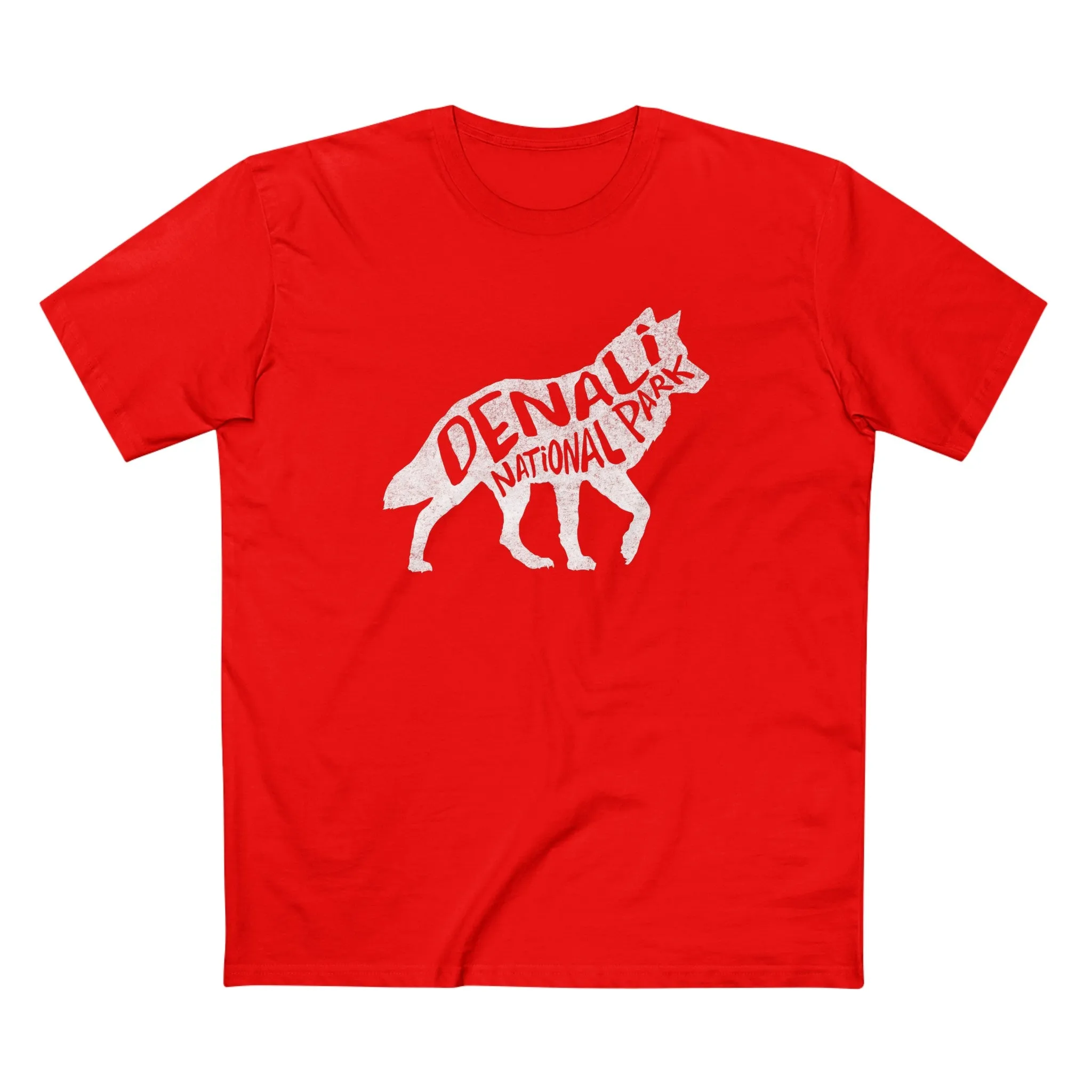 Denali National Park T-Shirt - Gray Wolf