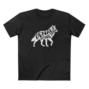 Denali National Park T-Shirt - Gray Wolf