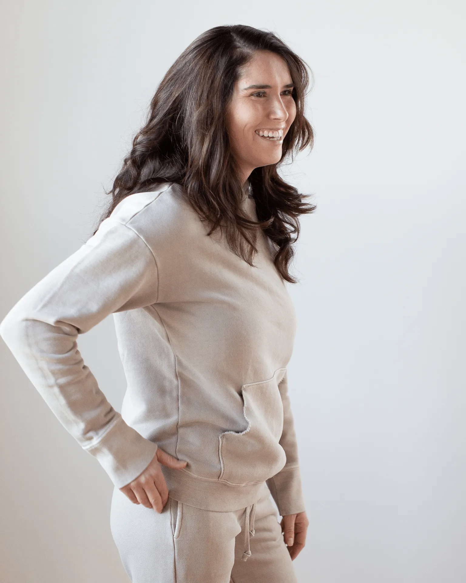 Ellis Relaxed Hoody in Sable