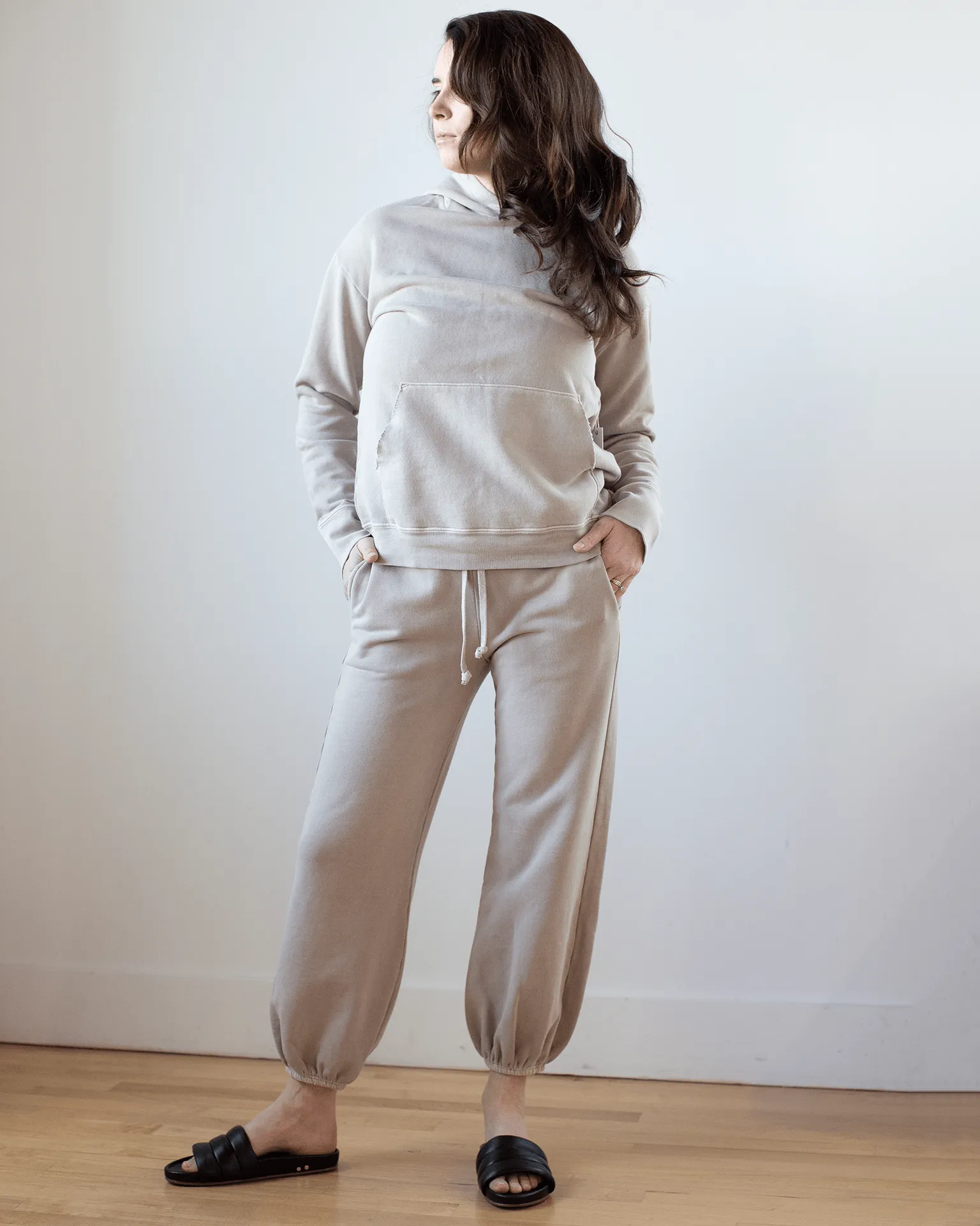 Ellis Relaxed Hoody in Sable