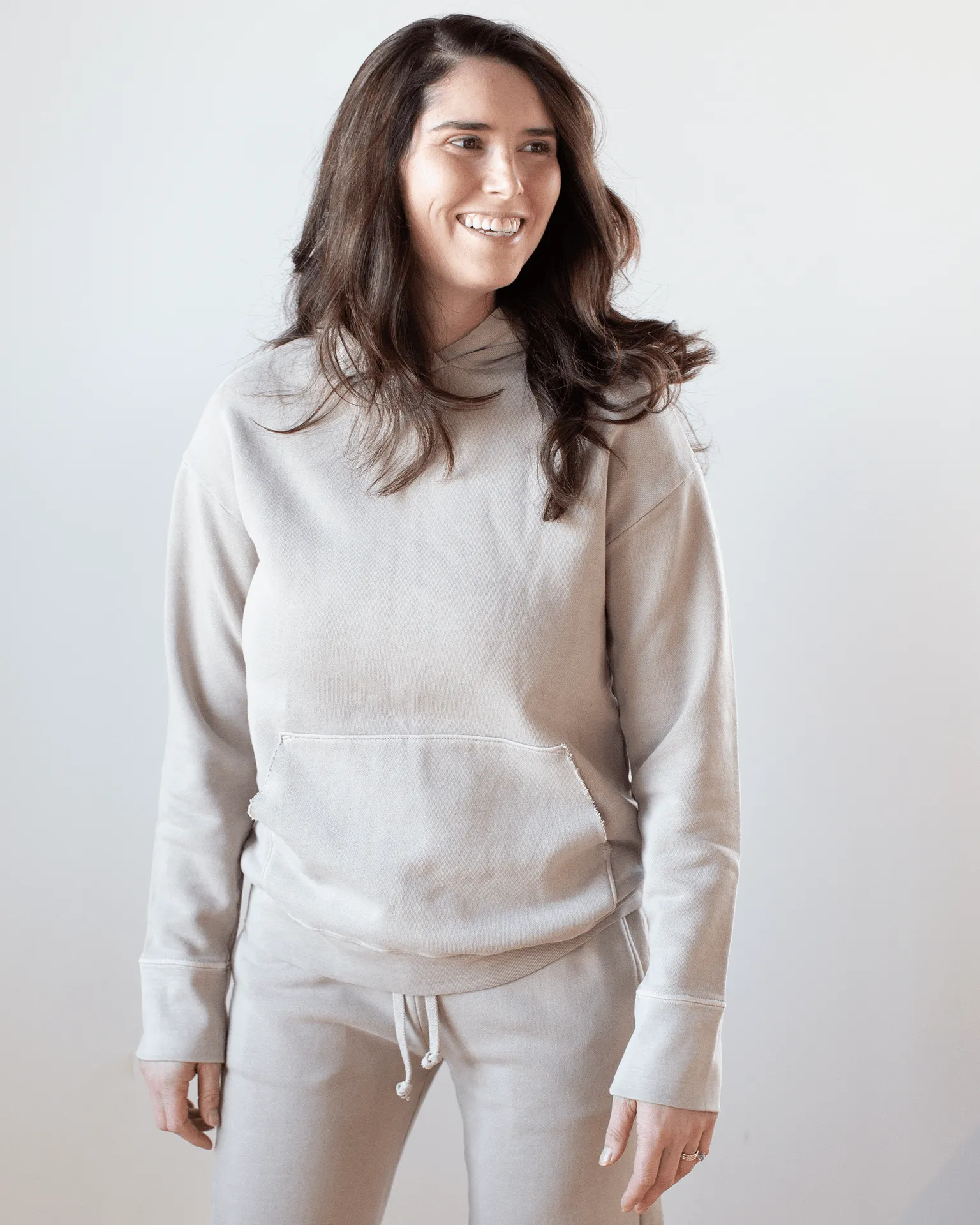 Ellis Relaxed Hoody in Sable