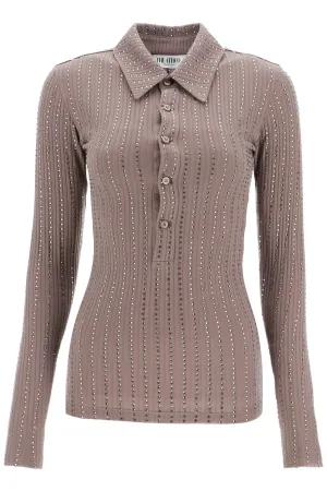 faded mud long sleeve vertical striped t-shirt
