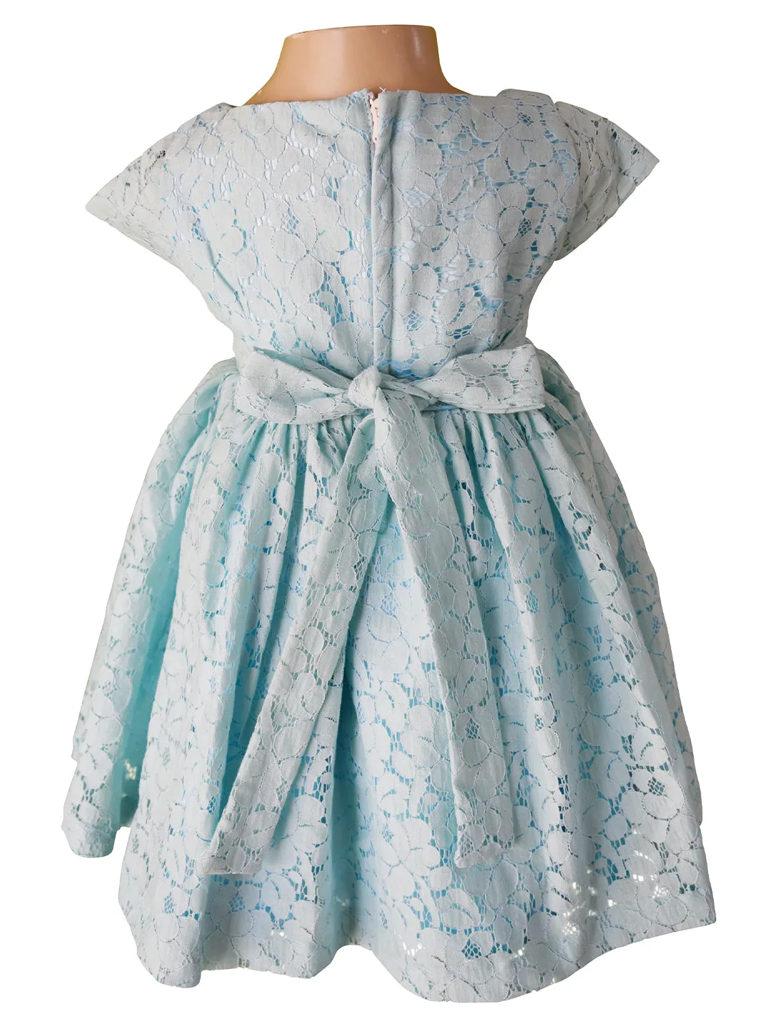 Faye Blue Lace Dress
