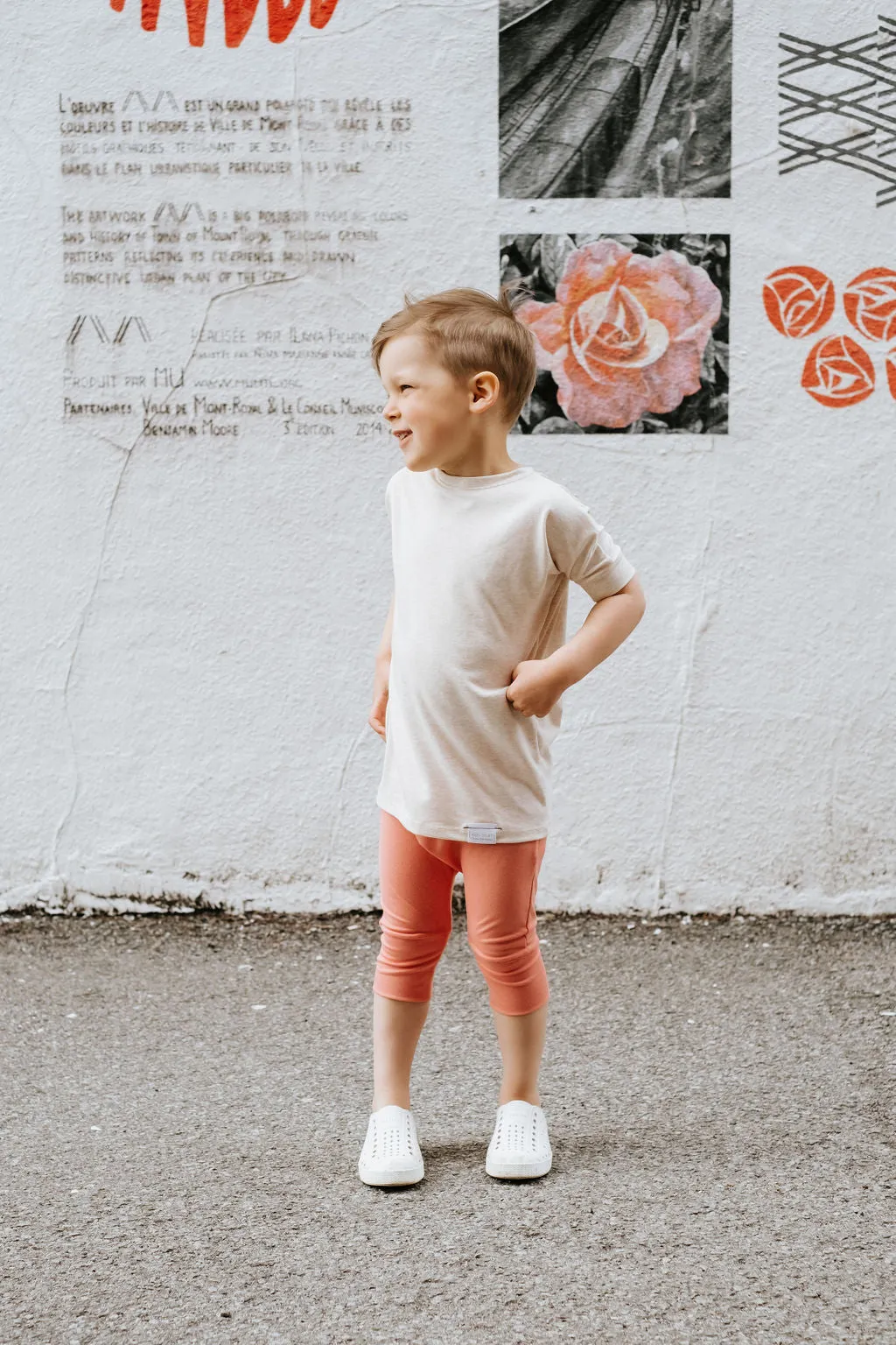 Grow With Me T-Shirt | Heather Cream