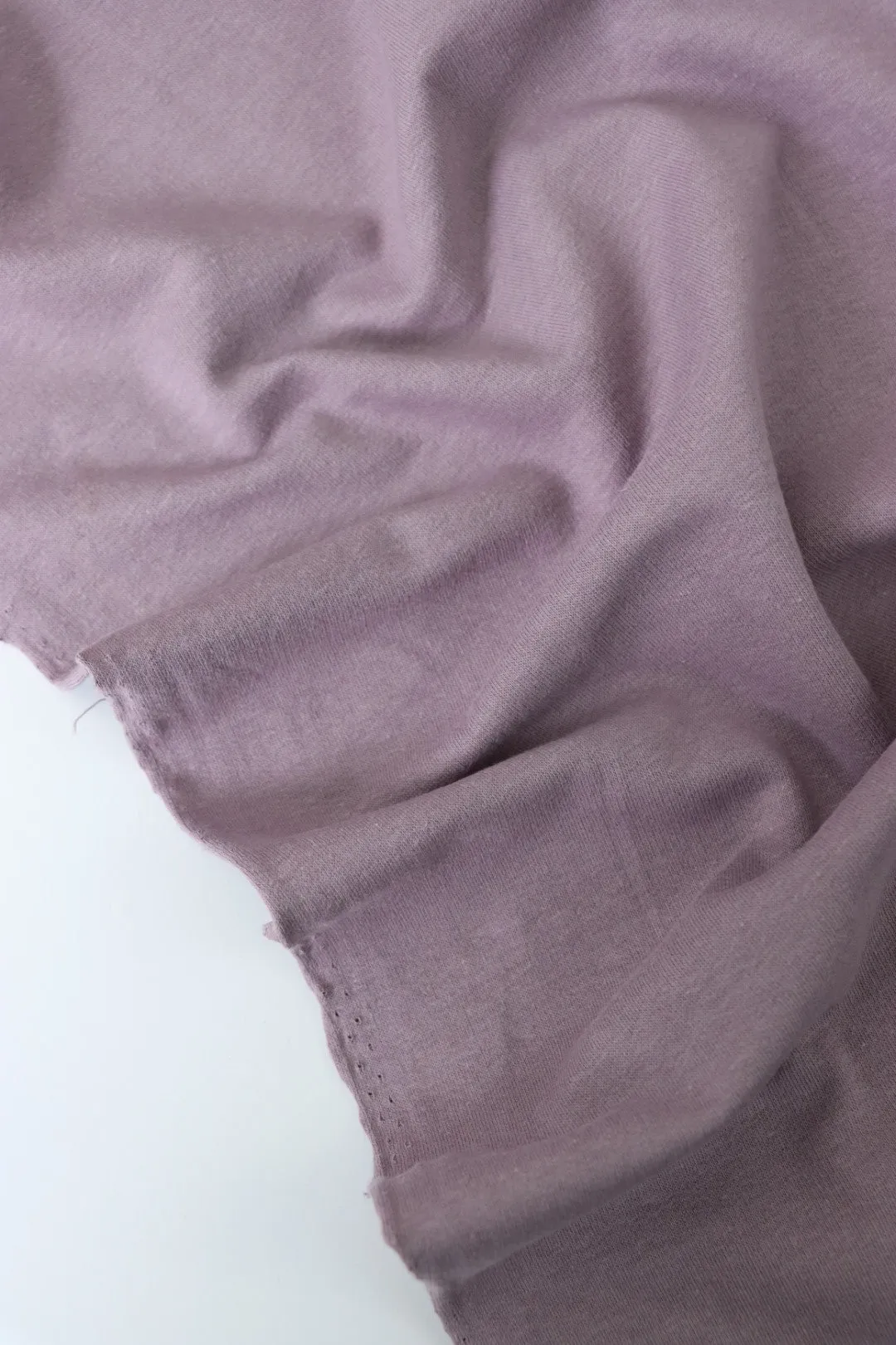 Hazy Lavender Cotton Spandex French Terry