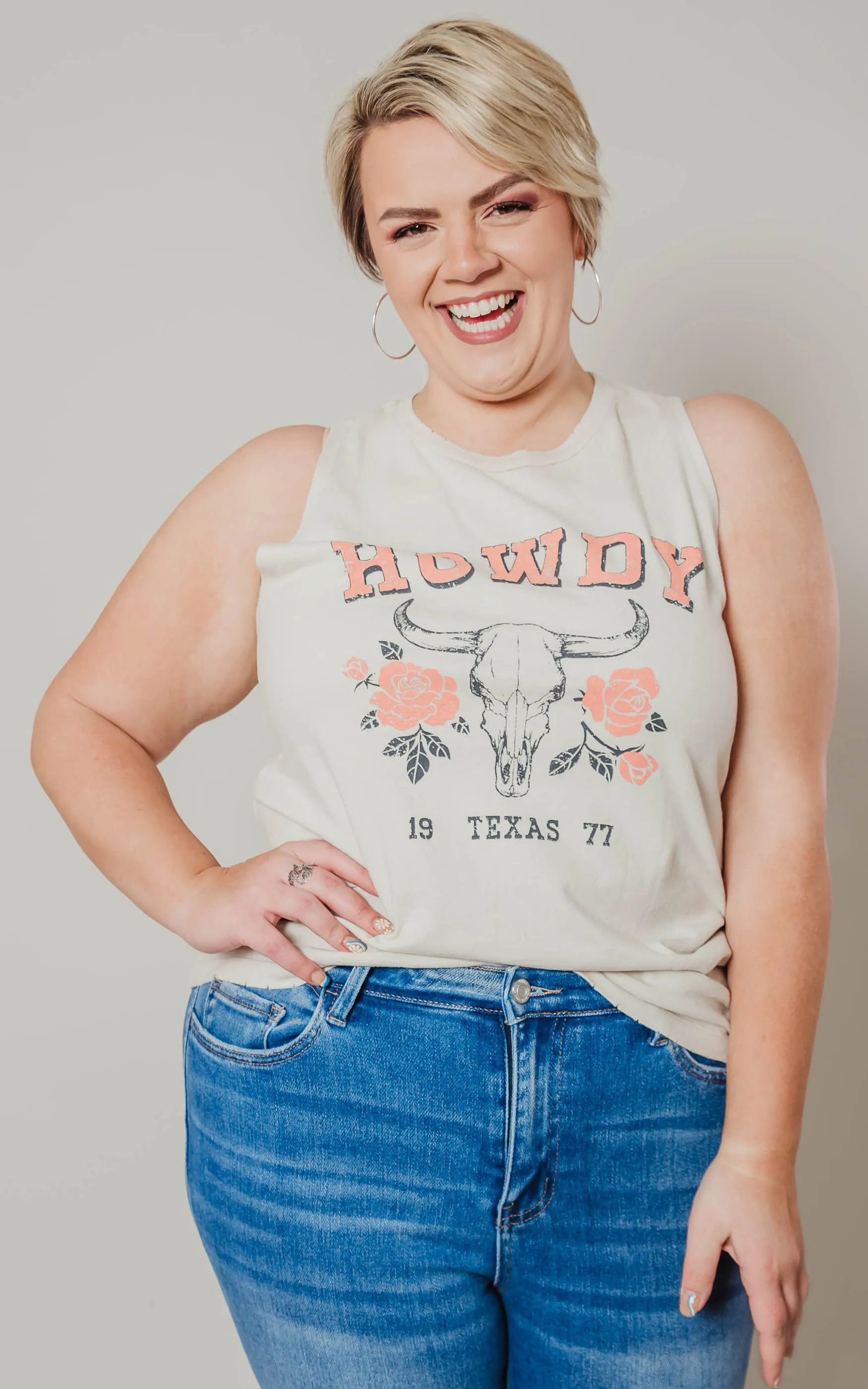 Howdy Texas 1977 Tank Top