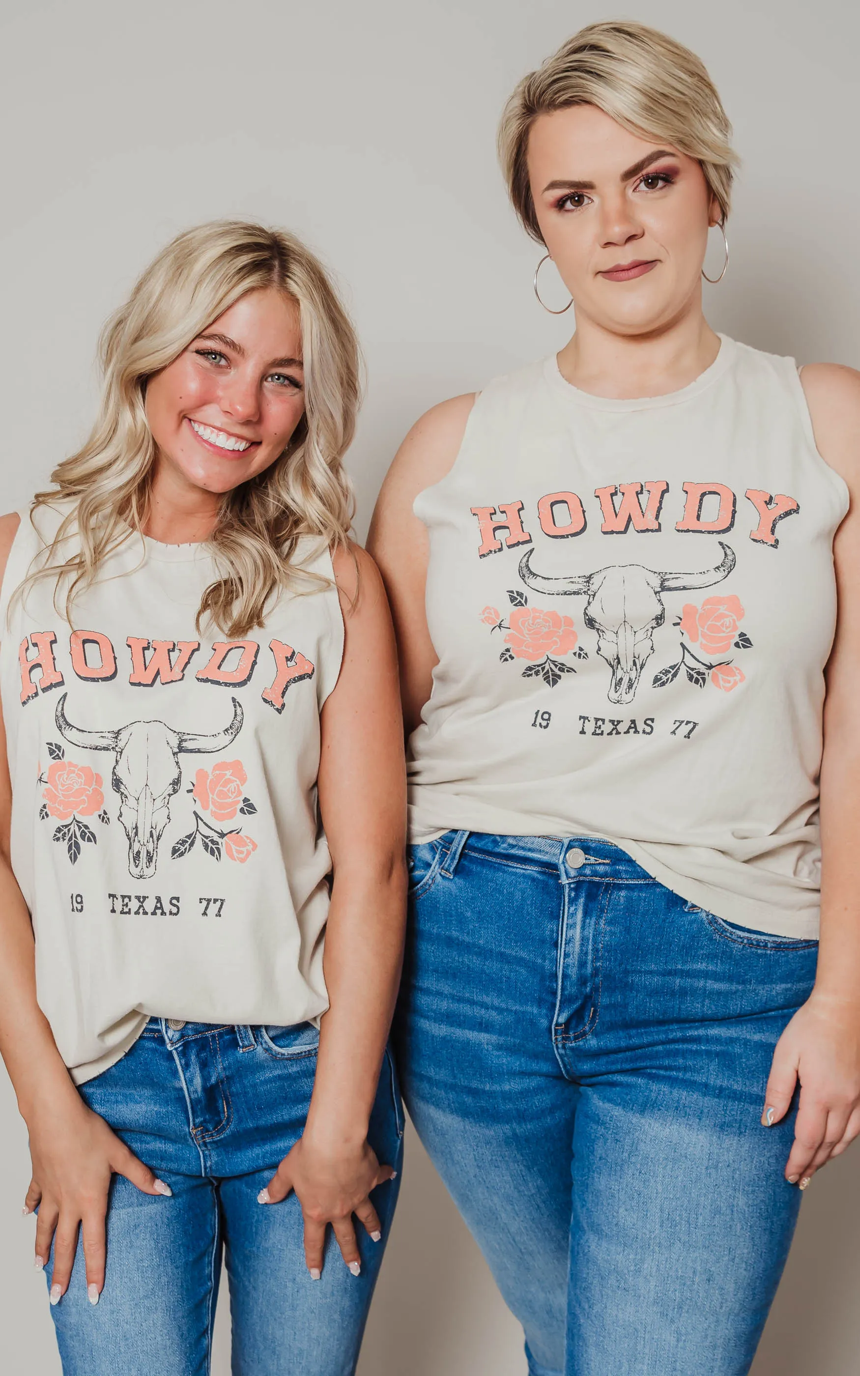 Howdy Texas 1977 Tank Top