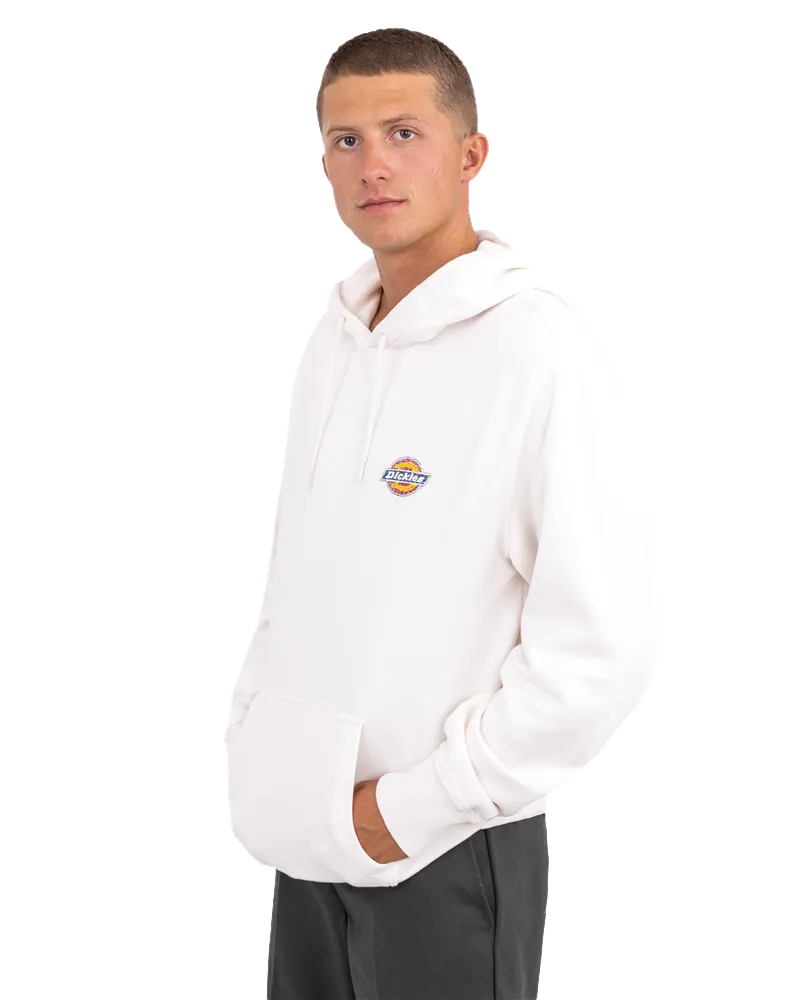 Icon Washed Hoodie in Ecru