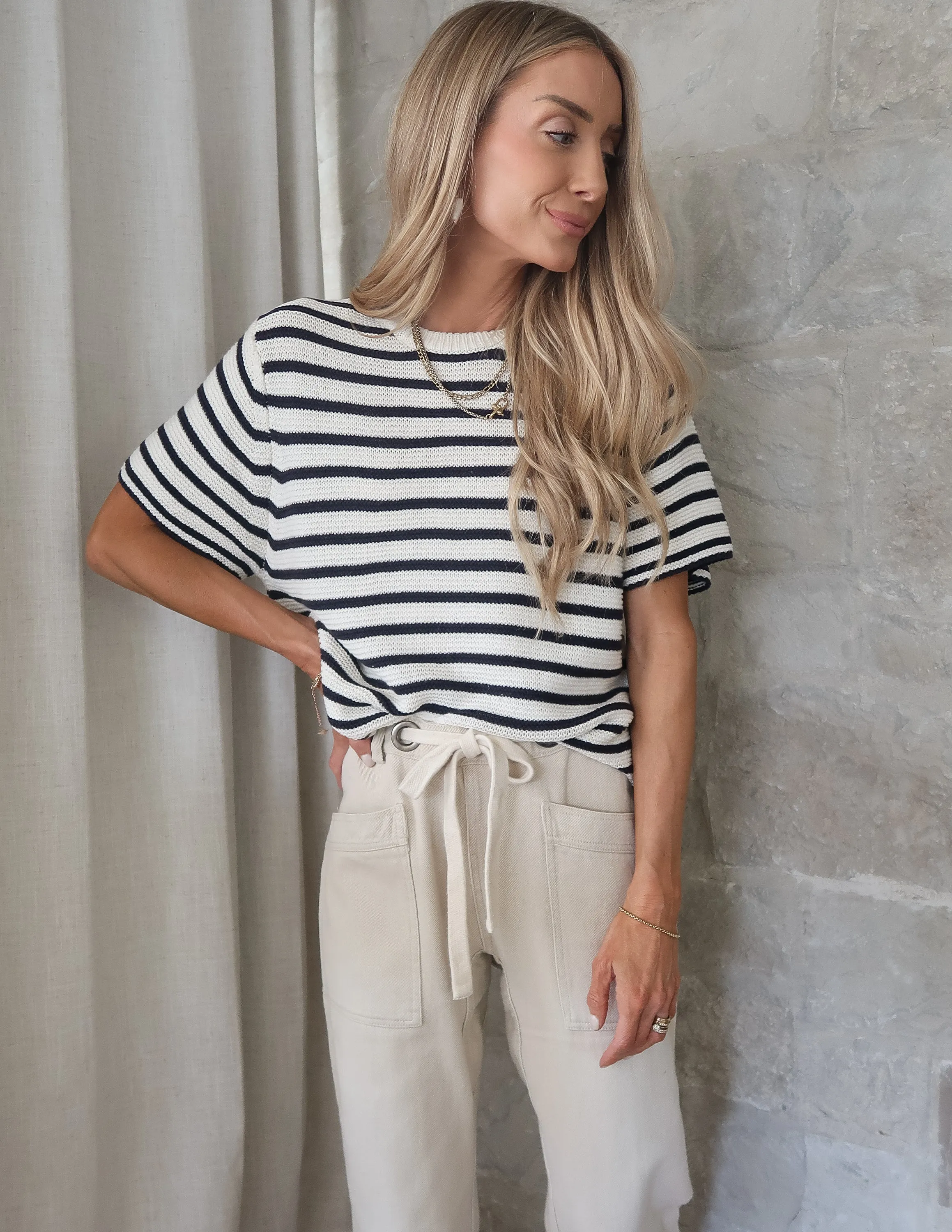 Maddi Striped Top