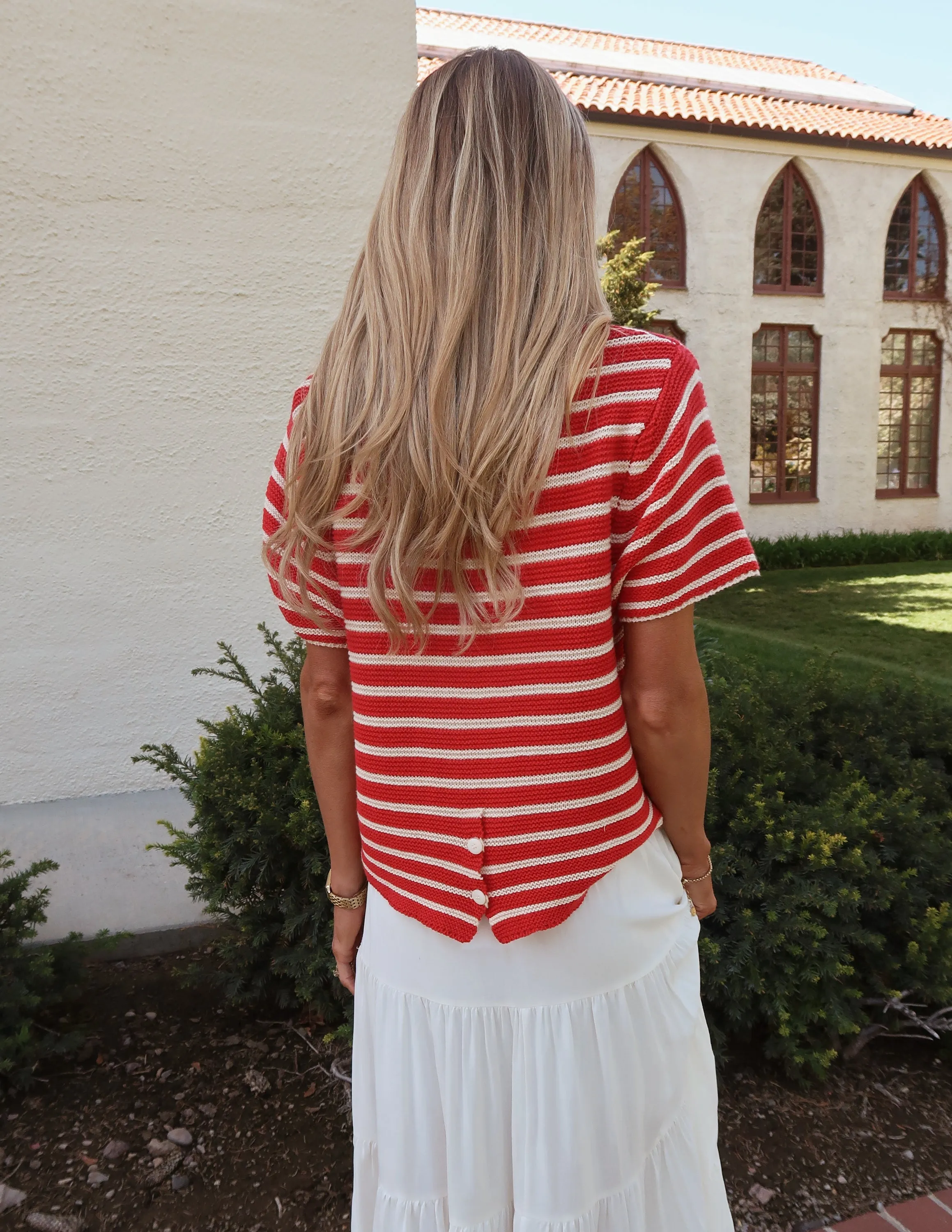 Maddi Striped Top