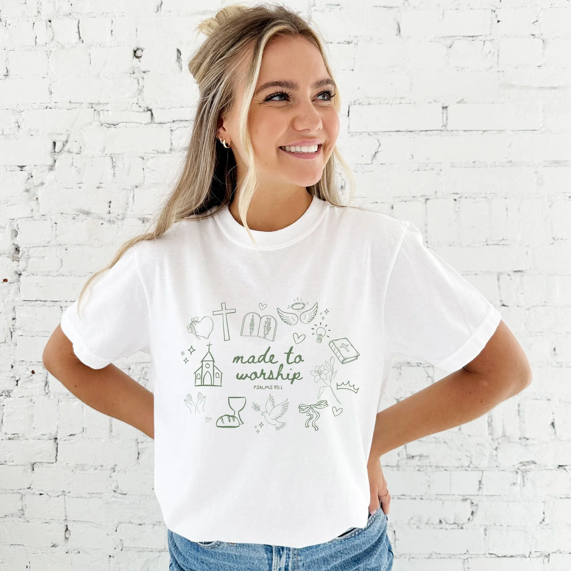 Made to Worship Comfort Colors T-Shirt