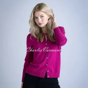 Marble Cardigan - Style 6309-181 (Raspberry)