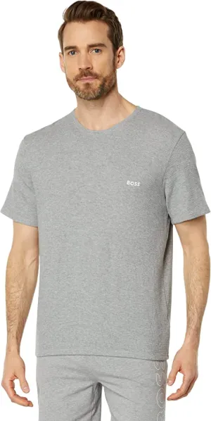 Men's Hugo Boss Waffle T-shirt - Grey
