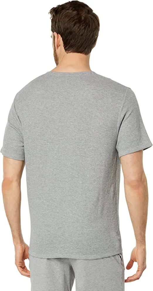 Men's Hugo Boss Waffle T-shirt - Grey