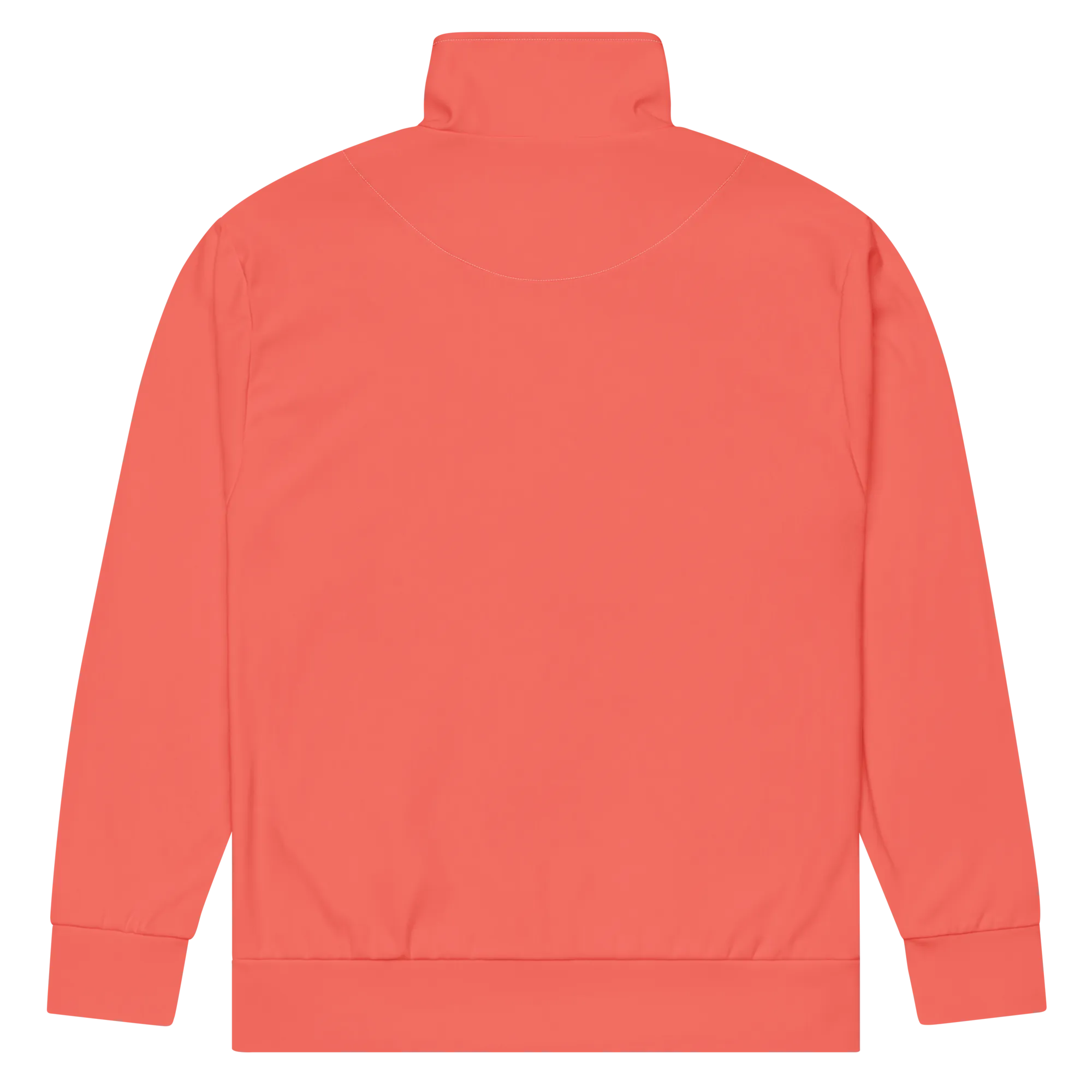 Mens track jacket - Coral Red