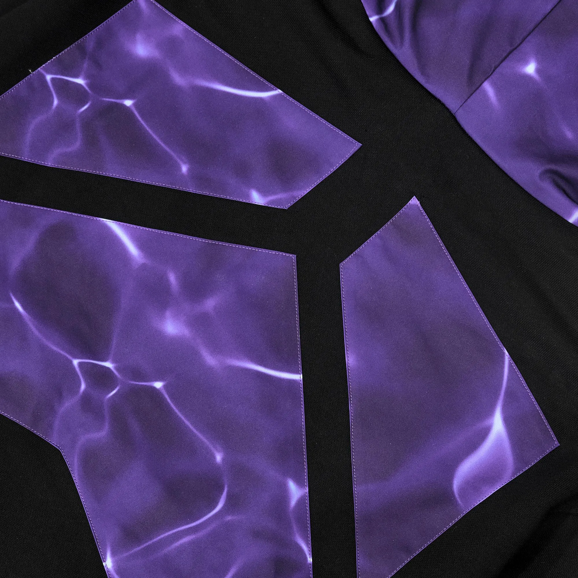 Nash Shield Hoodie Black/Deep Violet
