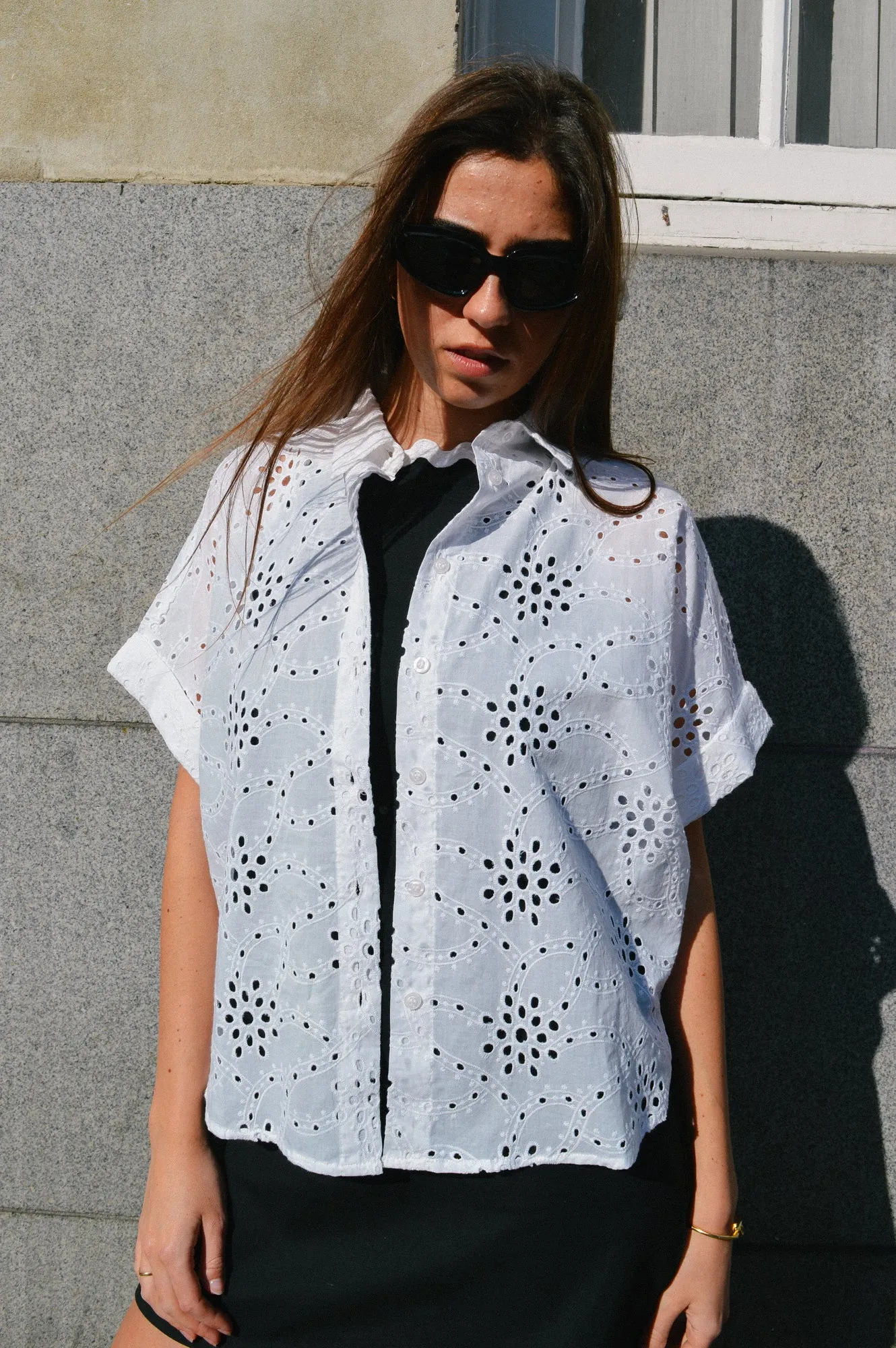 Numph Karissa Bright White Blouse