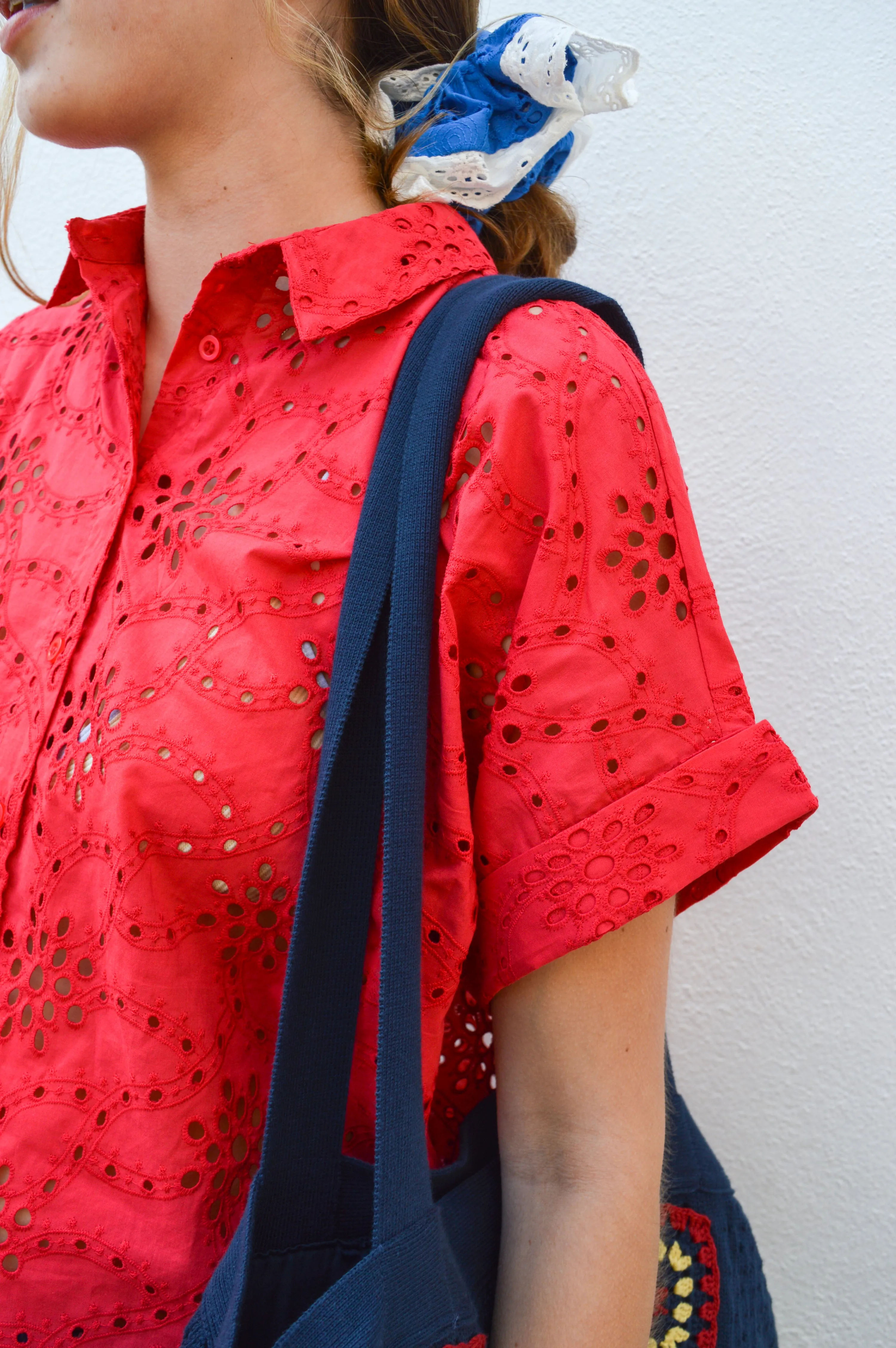 Numph Karissa Geranium Blouse