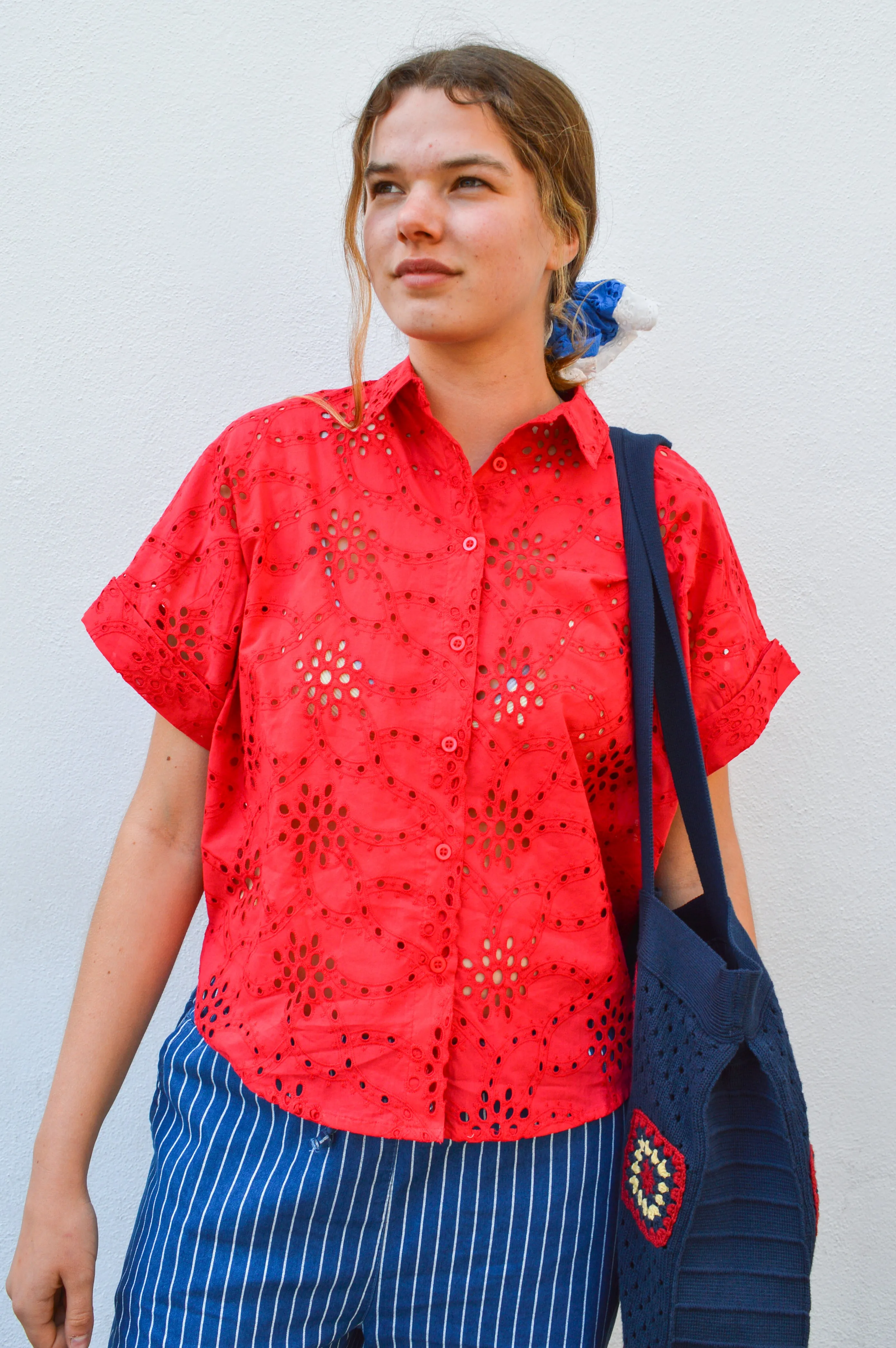 Numph Karissa Geranium Blouse
