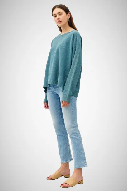 Oversize Cut, Ultra Soft Heather Look Sweater