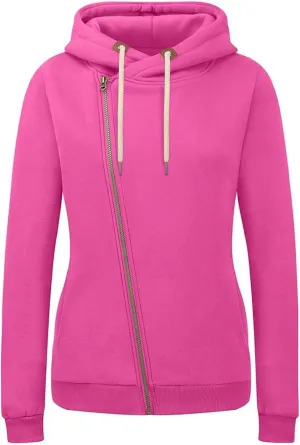 Oversized Zip Up Hoodie Women Fleece Drawstring Hooded Sweatshirt Y2k Full Zip Hoodies Comfy Sweat Shirt with Pockets