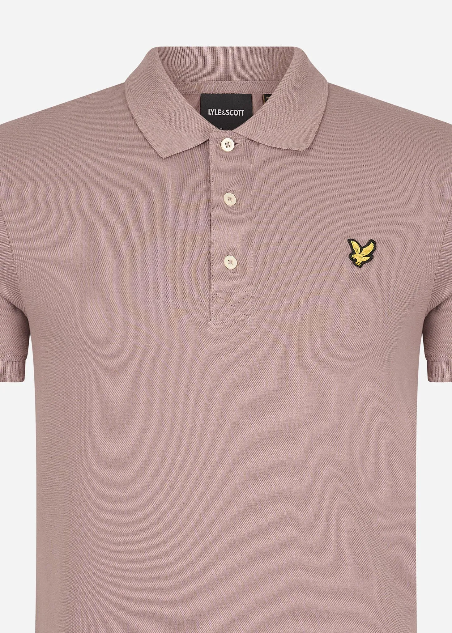 Plain polo shirt - hutton pink