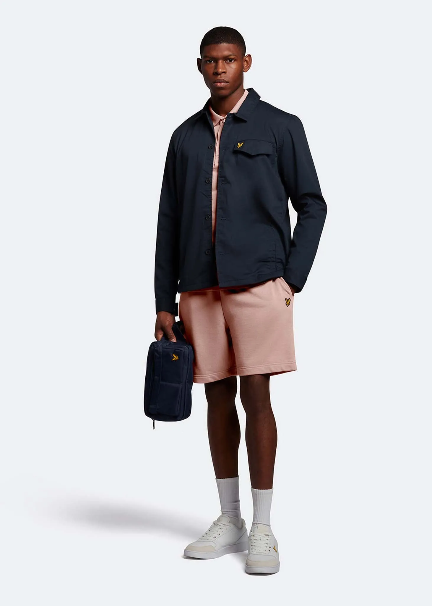 Plain polo shirt - hutton pink