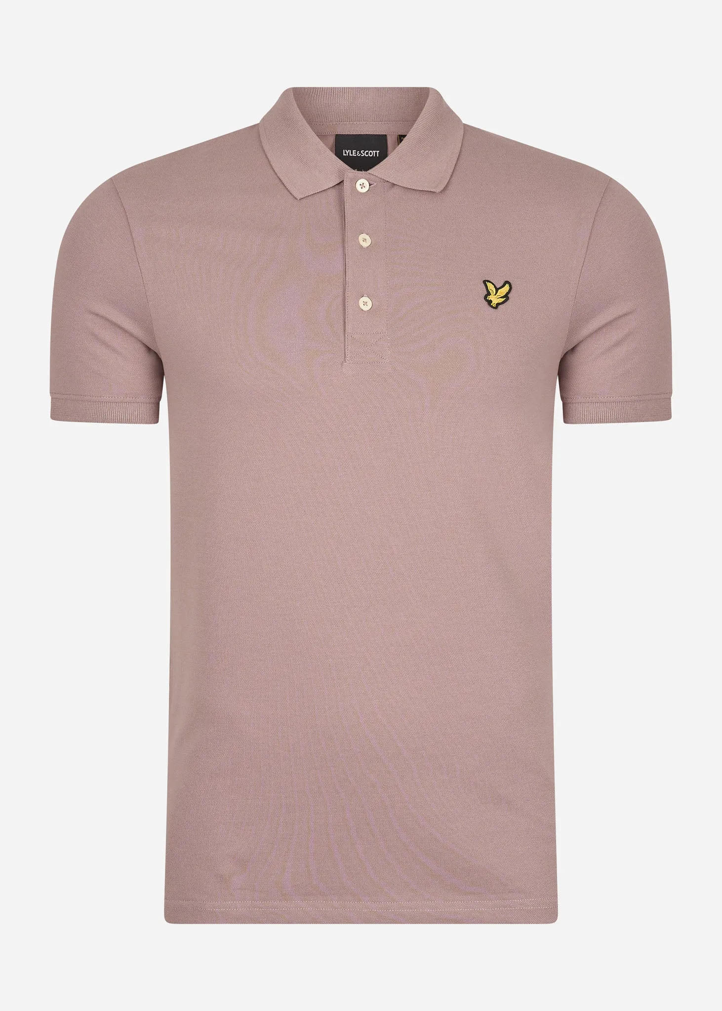 Plain polo shirt - hutton pink