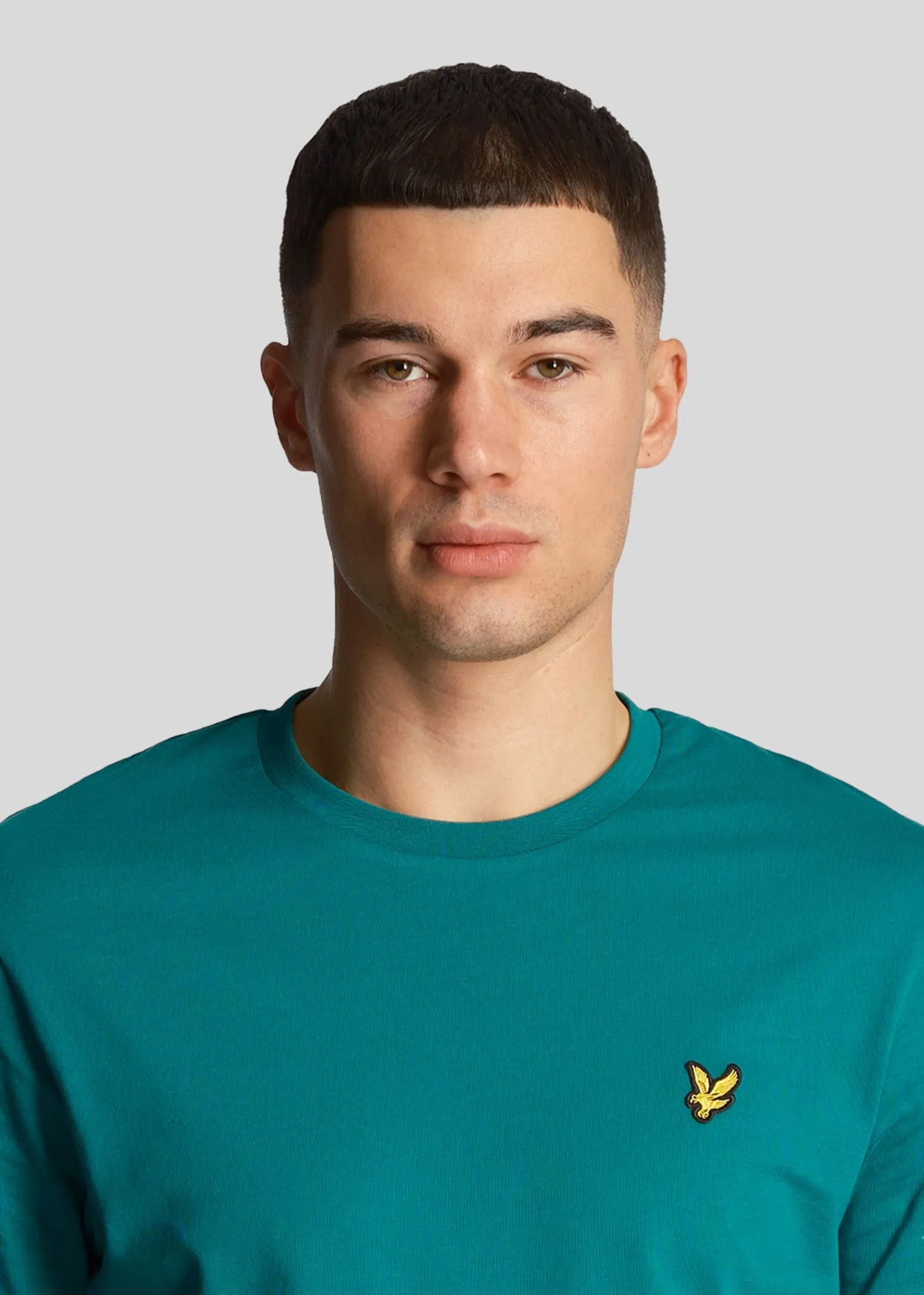 Plain t-shirt - court green
