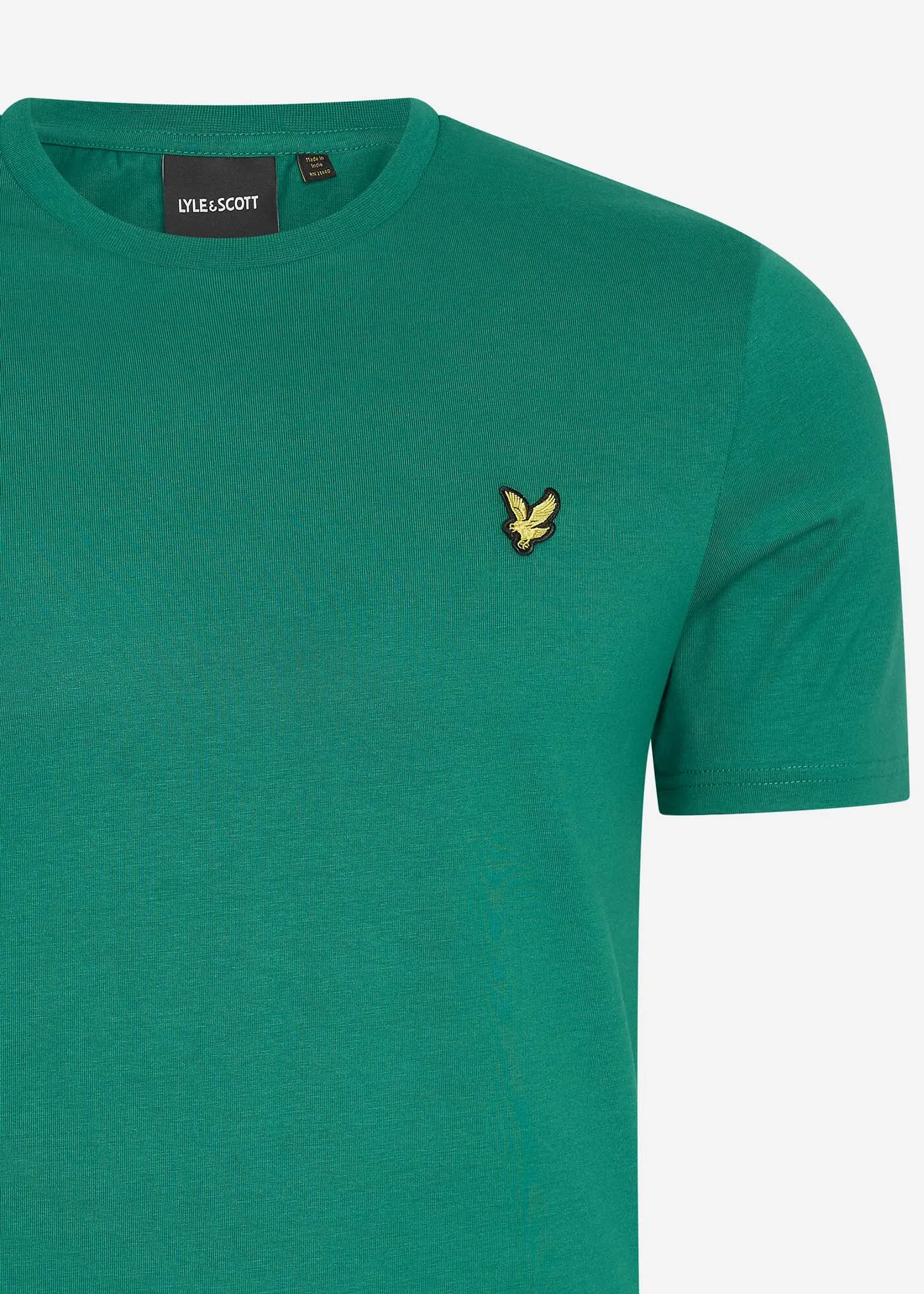 Plain t-shirt - court green