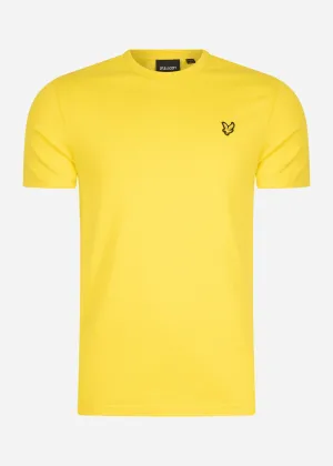 Plain t-shirt - yellow scorch