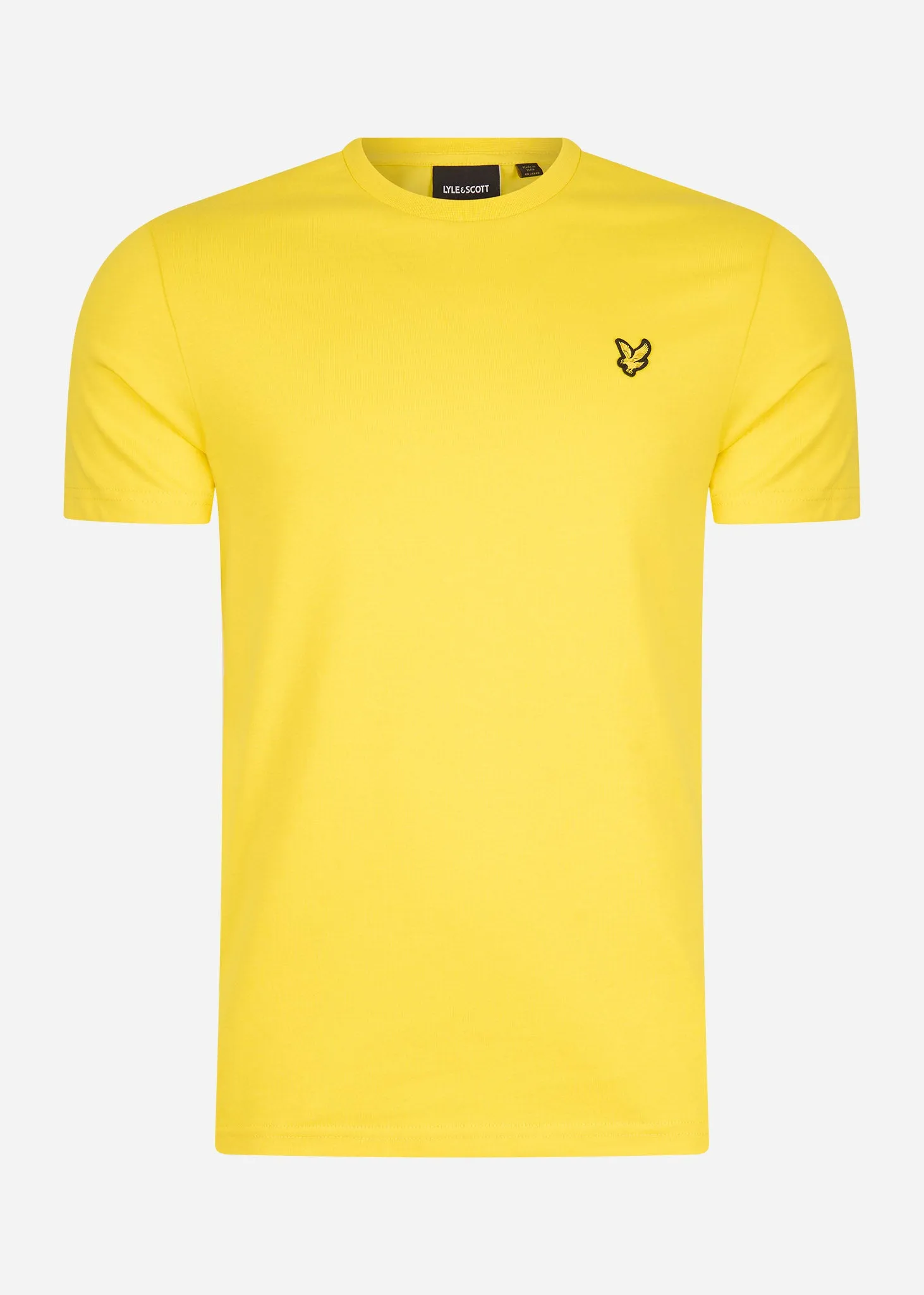 Plain t-shirt - yellow scorch