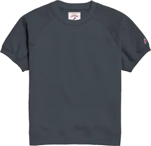 RVF100 Reverse Fleece Raglan Short Sleeve Crew