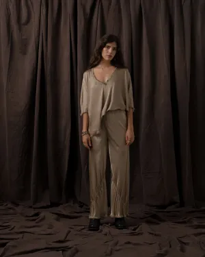 Short Milano Pants Rayon Antique Gold